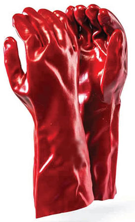 PVC Medium Weight Gloves – 35cm